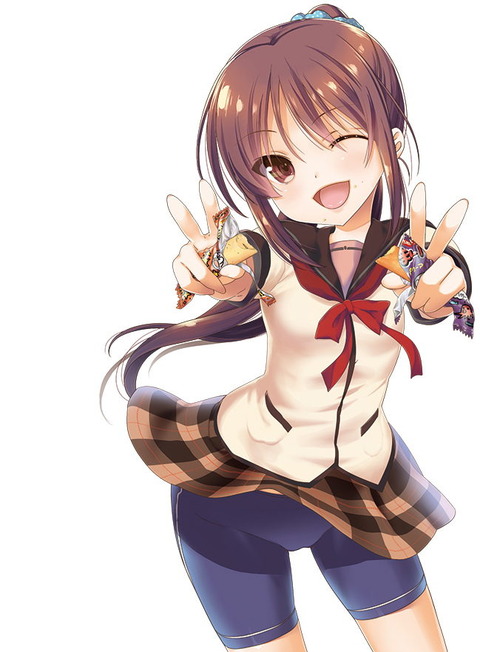 恥ずかしながらもエッチに乗り気で笑顔の女の子達 26