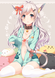 【癒しの二次】女の子のペタン座りのポーズとか太ももとかたまらんででしょ４ 23