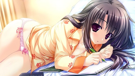 女の子のパジャマ姿がエロくて萌える二次画像 9