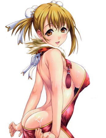 やらしいえっちな背中とくびれでフルボッキする画像 8