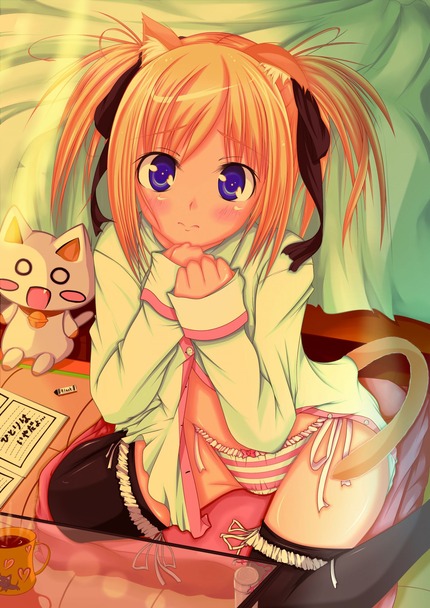 女の子のパジャマ姿がエロくて萌える二次画像 6