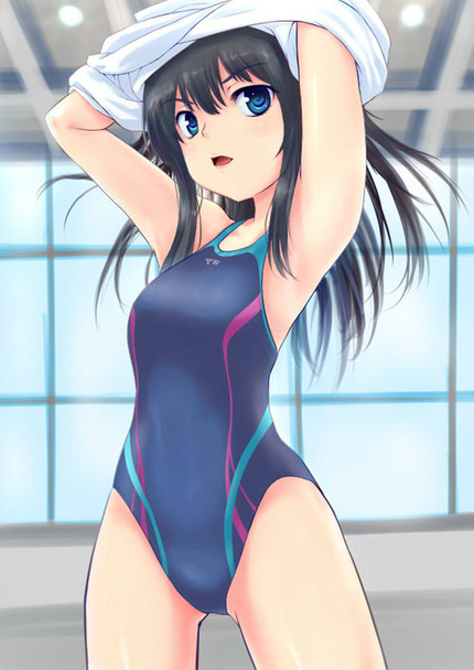 水着：競泳水着、スク水の女の子画像がたまりません！ 9