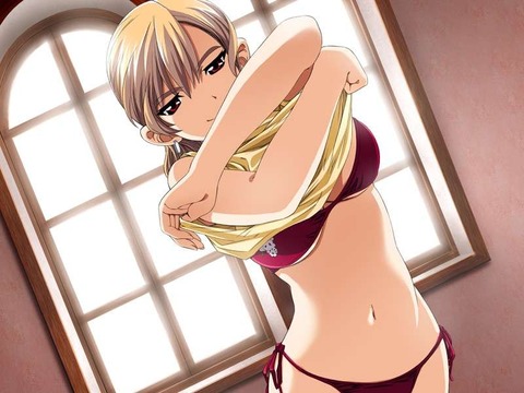脱ぎかけや半脱ぎ状態のエロすぎる画像０６ 17