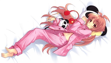 女の子のパジャマ姿がエロくて萌える二次画像 2