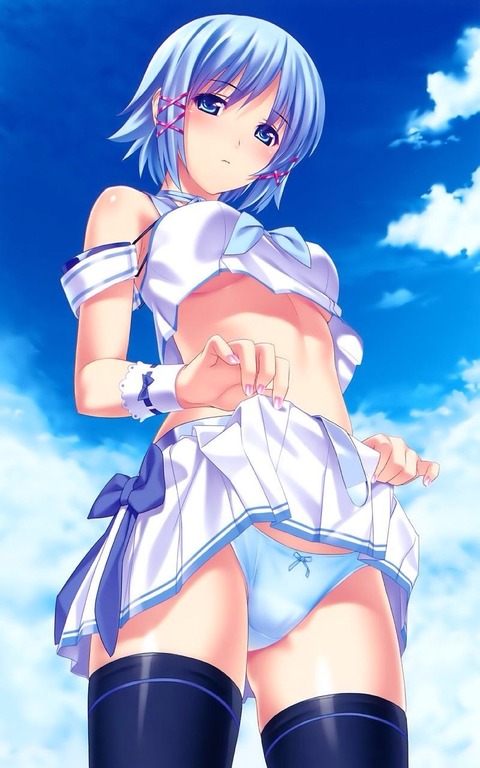 ニーソな女の子のエロい画像 15