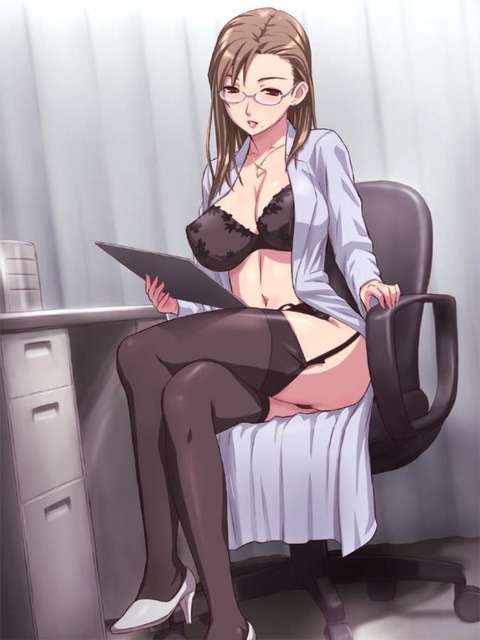 巨乳でメガネの女の子 29