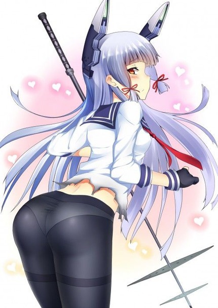 青い髪の女の子がエッチな体験してる二次エロ画像２０ 2
