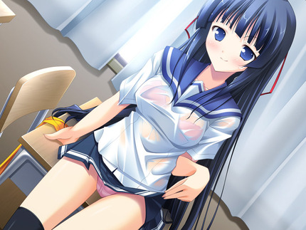 クラスメイトの女子が全員痴女だったら、っていうエロ画像：にじ 34