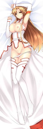 SAO：「ソードアートオンライン」の結城明日奈 （アスナ）との甘いエッチしてるエロ画像 28