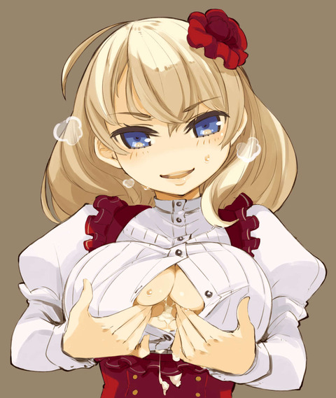 いろんな状況のサービスエロ画像集めてみた（二次） 27