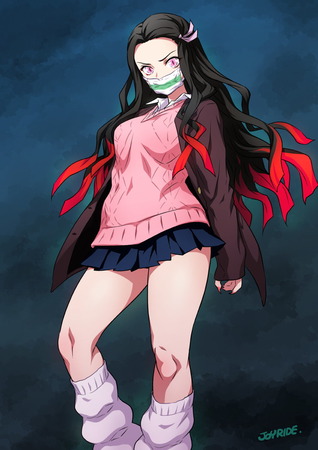 hentai_竈門禰豆子_erotic-images94