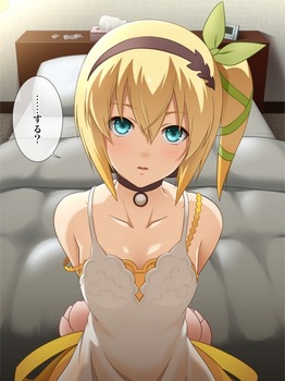 アニメ：「テイルズ オブ ゼスティリア ザ クロス 」の童顔、幼児体型！エドナちゃんのにじえろ画像まとめ 24