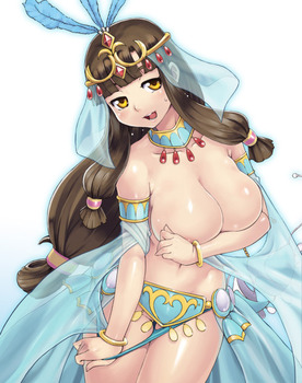 恥ずかしがって赤面、手ブラしてるかわいい女の子の二次画像（78枚） 67