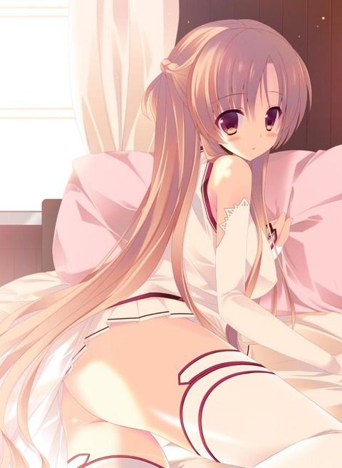 （下着 パンツ）スカッとさわやかノーパン女子の二次エロ画像まとめ 36