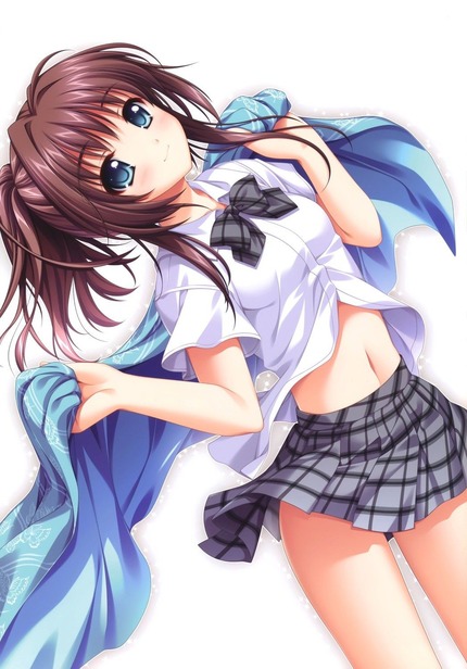 （二次 エロ 制服）制服着た女の子のエロい体まとめ１３ 8