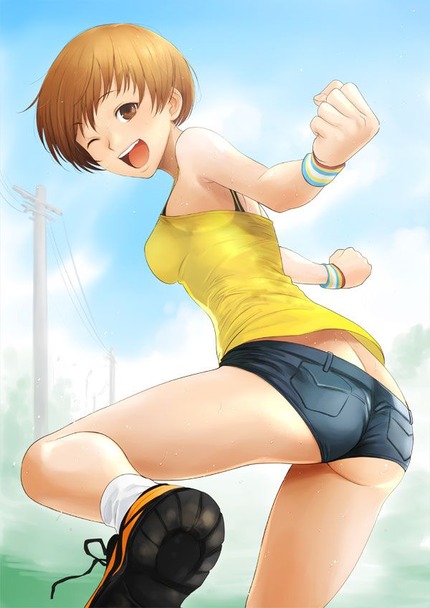 【短髪 二次エロ画像】すんごいエロいショートカットの女の子０８ 2