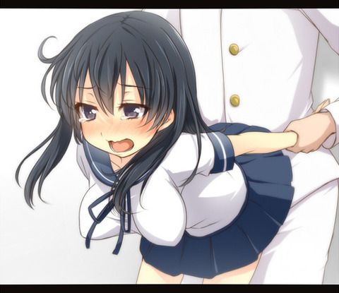 ガンガン突かれて気持ち良い表情してる女の子（挿入まとめ）二次エロ画像 13