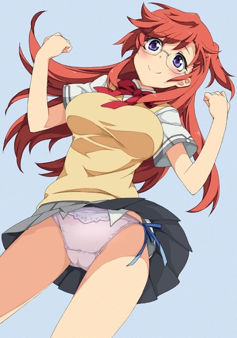 巨乳でメガネの女の子 18