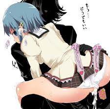 青い髪の女の子がエッチな体験してる二次エロ画像１８ 4