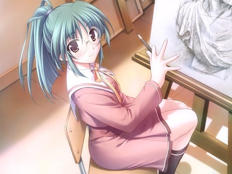 エロさじゃないです！綺麗な眼鏡美少女たちを集めました。（二次画像） 6