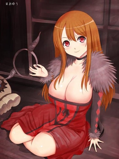 おっぱいがパツンパツンで困っちゃうくらい巨乳の女の子まとめ（二次エロ画像） 55