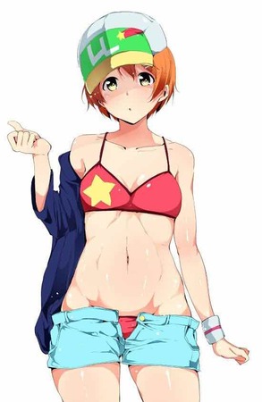 ゲーム アニメ：星空凛ちゃん「ラブライブ」のエッチにも好奇心旺盛な二次エロ画像集 26