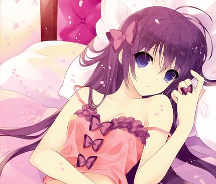 女の子のパジャマ姿がエロくて萌える二次画像 4