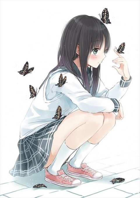 儚くも美しい美少女JKのエロくてそそる画像まとめ 2