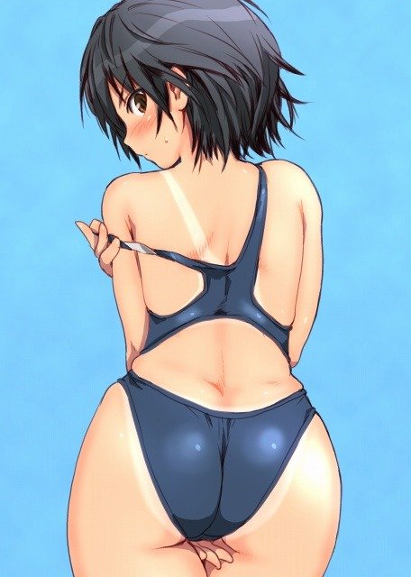 エロい背中の女の子 9