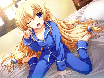 女の子のパジャマ姿がエロくて萌える二次画像 8