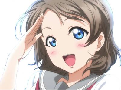 アニメ：「ラブライブ！サンシャイン!!」渡辺曜ちゃんの抱き心地良さそうなムチムチボディと巨乳おっぱい（二次エロ画像） 21