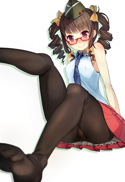 メガネの女の子に萌えてなんならヌケるエロ画像