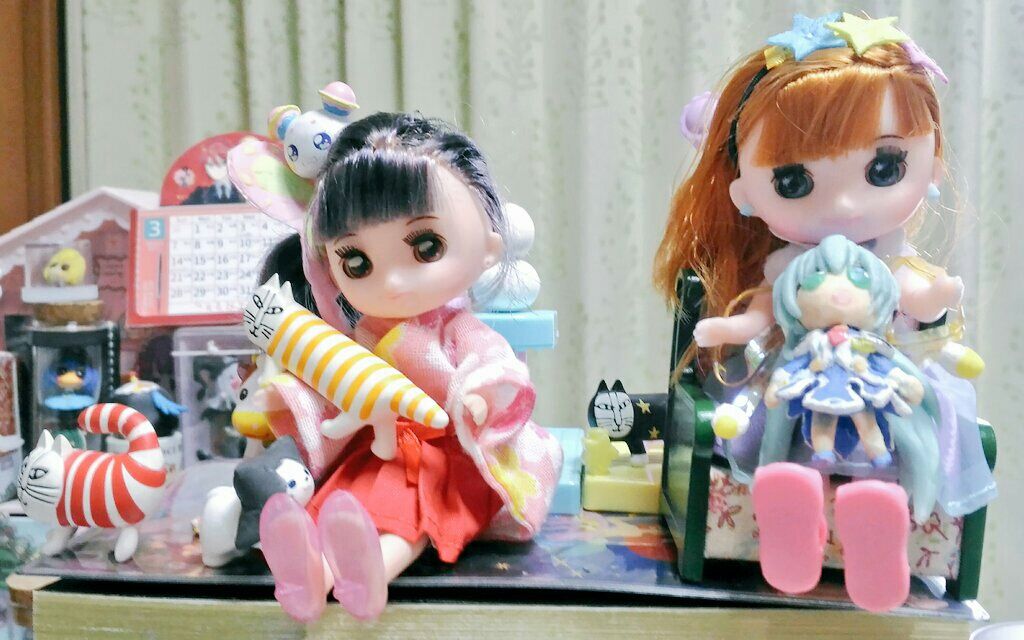 母娘でリンキーココお迎えしてみた 青草 ほしのそうこ