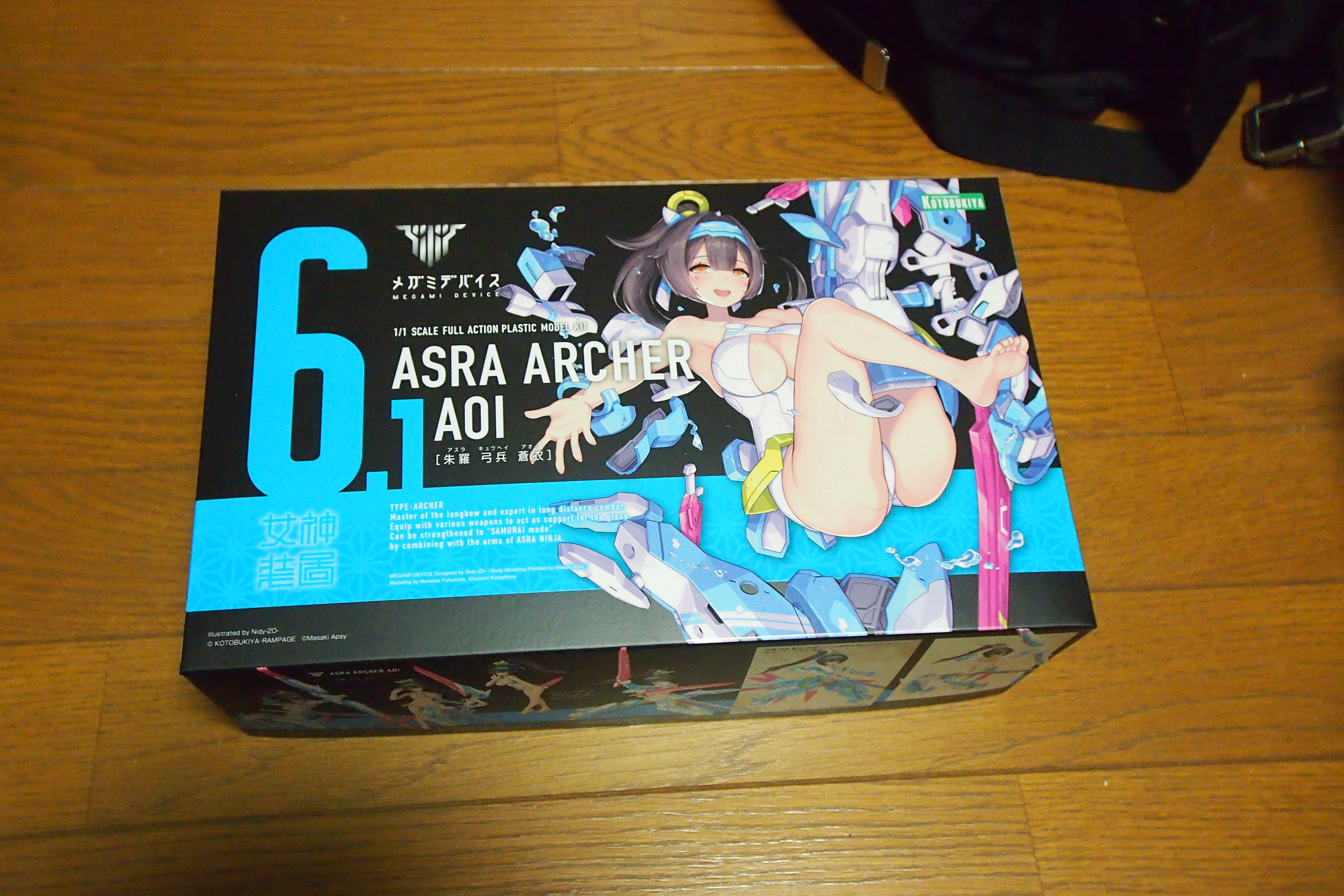 メガミデバイス 朱羅 弓兵 蒼衣 レビュー いつもクチャクチャ