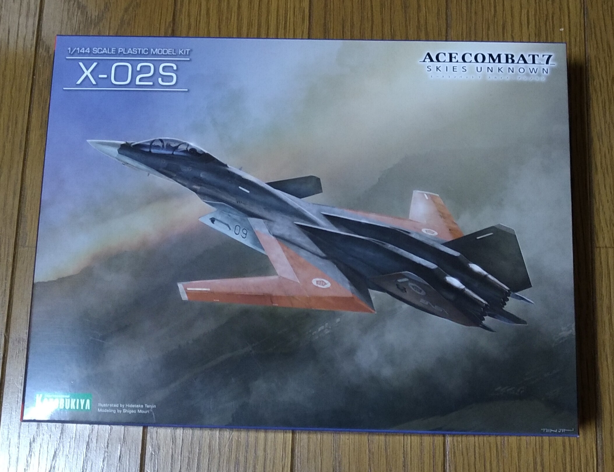 X-02S ストライクワイバーン　エースコンバット　コトブキヤ コトブキヤ 1/144 エースコンバット X-02S ストライク