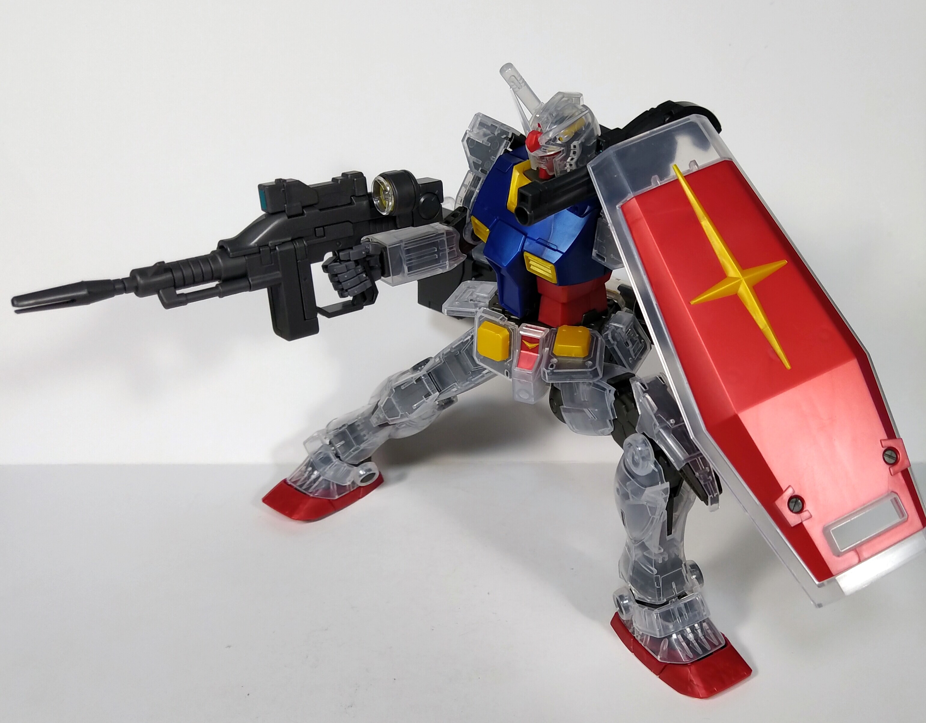 MG:RX-78-2ガンダム(ORIGIN版)ソリッドクリア/リバース ラストワン MG:RX-78-2ガンダム(ORIGIN版)ソリッドクリア/リバース ラストワン