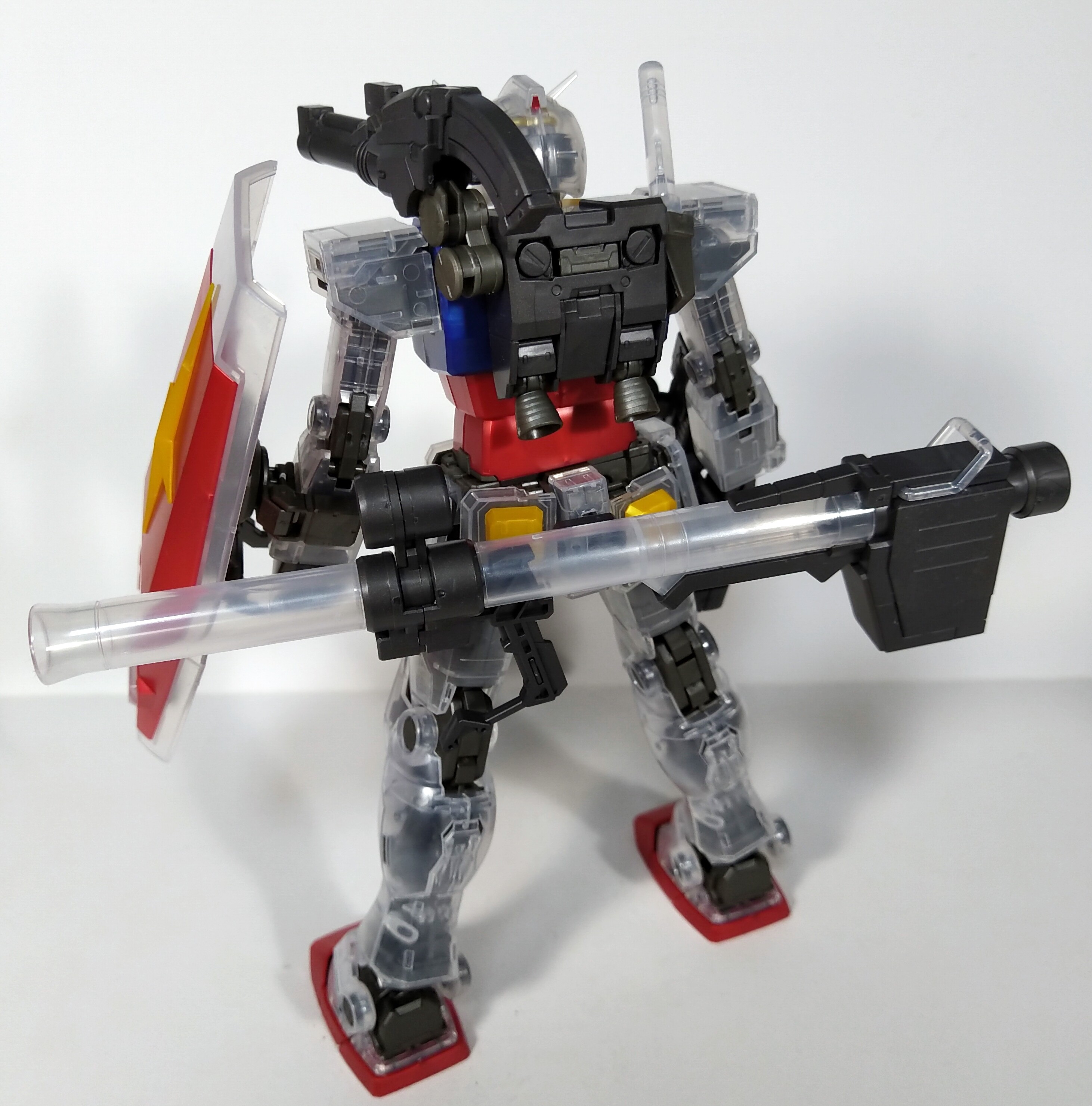 MG：RX-78-2ガンダム（ORIGIN版）ソリッドクリア/リバース