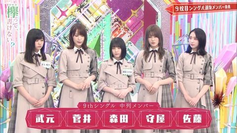 速報 欅坂46新曲 平手友梨奈が9作連続センター 波乱 織田奈那選抜落ち 2期生7名が初選抜 選抜メンバー17名発表 速報z 速報 欅坂46新曲 平手友梨奈が9作連続センター 波乱 織田奈那選抜落ち 2期生7名が初選抜 選抜メンバー17名発表 速報z