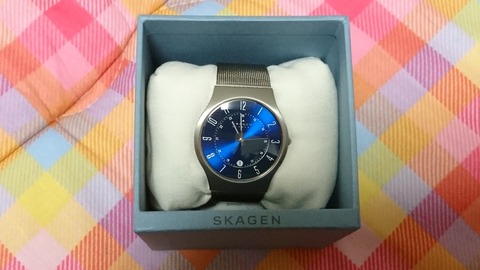スカーゲンの腕時計②