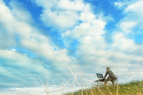 青空とお仕事