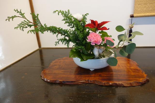 離れ床の間　飾り付け2512 (2)