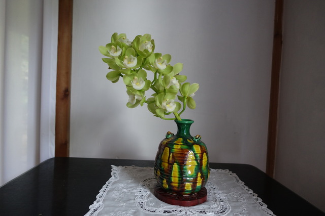 生け花　シンビジューム (3)