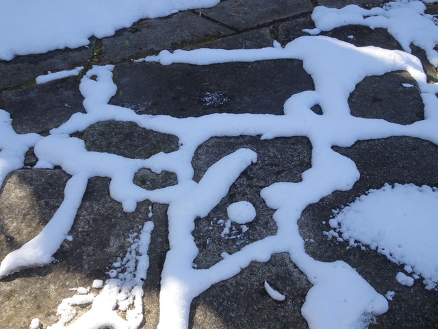石畳　薄雪造形 (2)