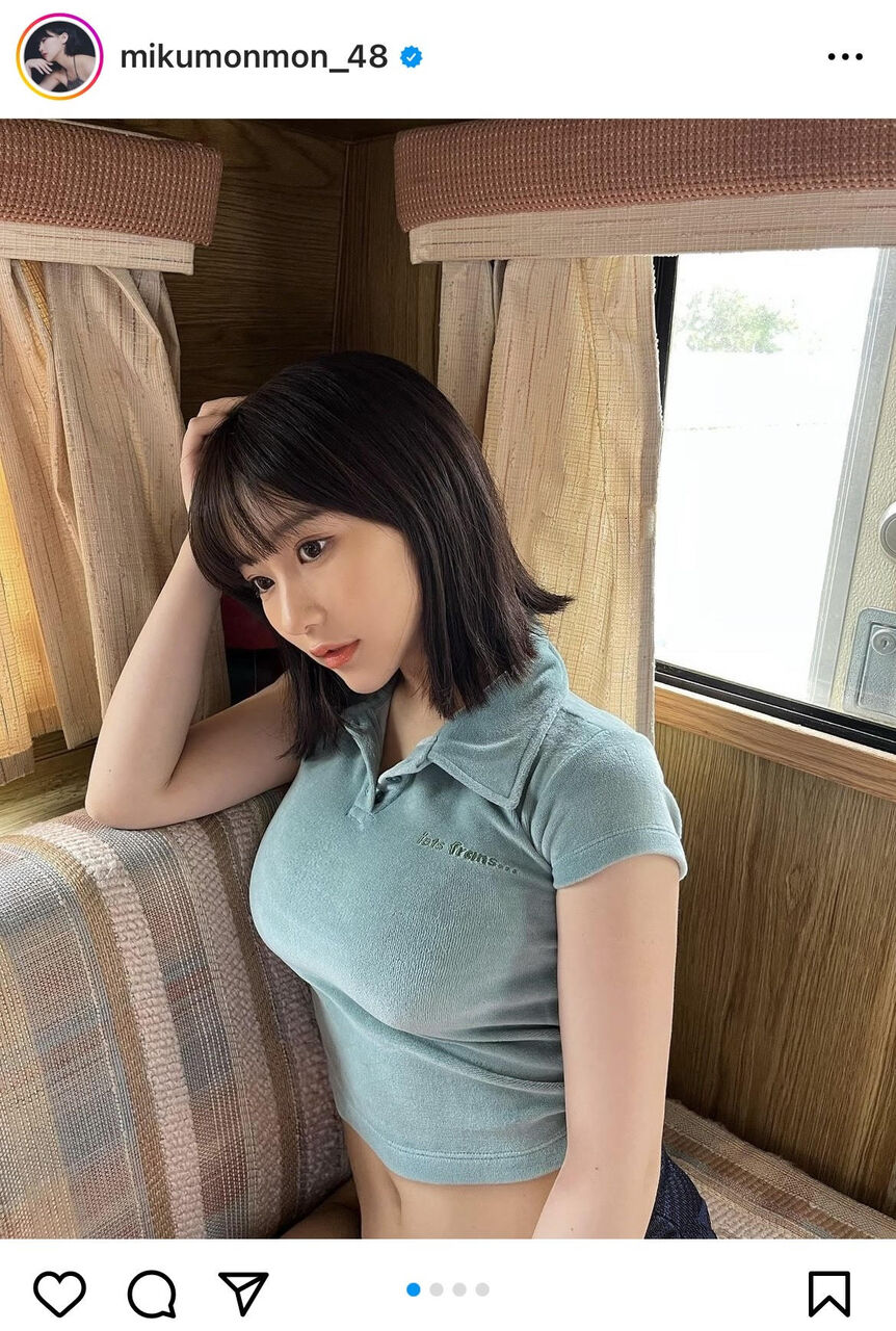 HKT48田中美久 「サンデー」初表紙＆巻頭グラビア、ノースリーブニットで美ボディ披露 : 最速・最新 エンタメ芸能ニュースコレクト