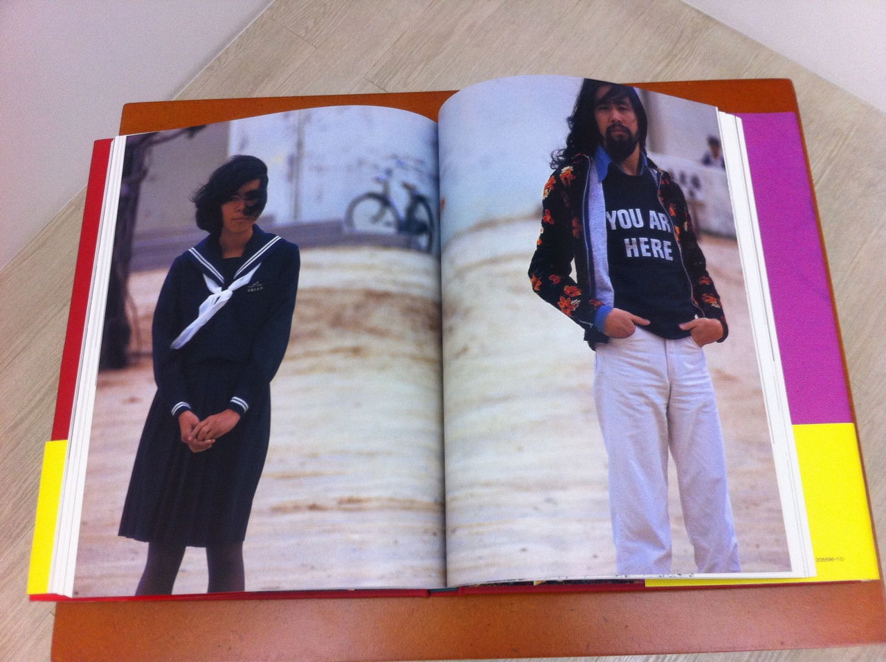 篠山紀信写真集 『横尾忠則 記憶の遠近術』(講談社、1992 篠山紀信写真集 『横尾忠則 記憶の遠近術』(講談社、1992