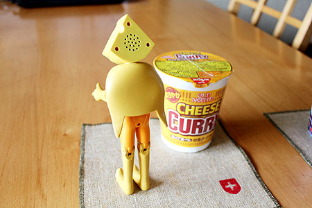 チーズ星人 3分タイマー人形 : sola JOURNAL （β版）