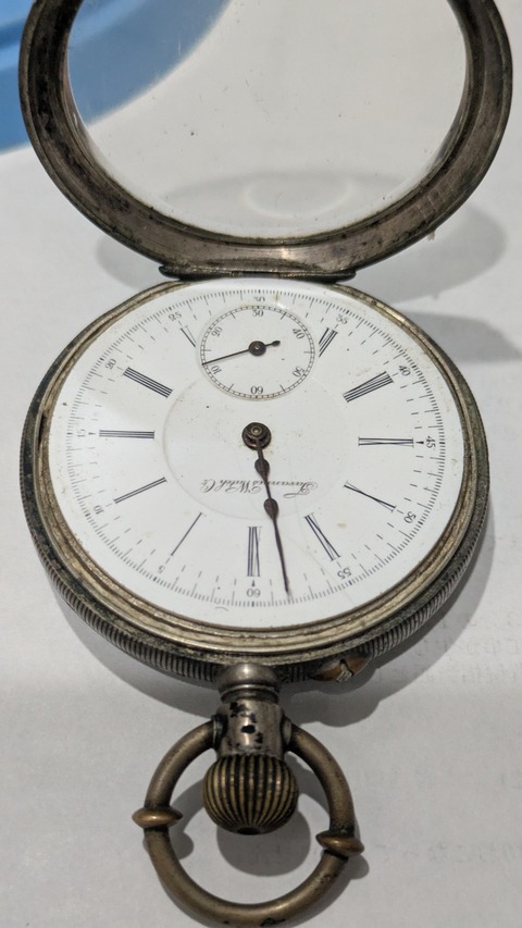 懐中時計第一号…！Tavannes (タヴァンヌ）懐中時計ゲット＆OH