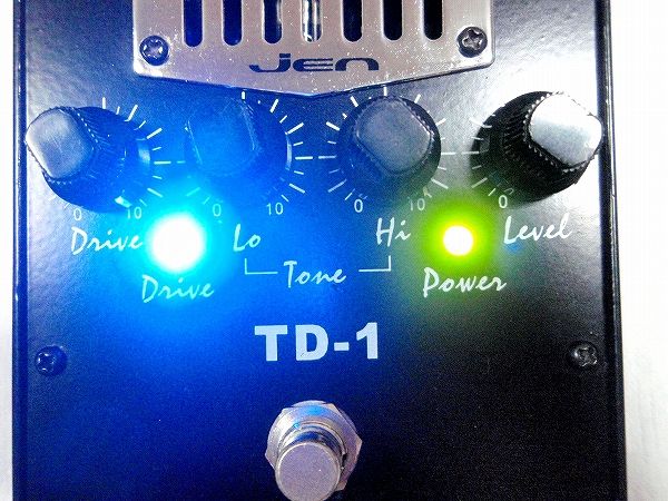 ハードオフでJEN TD-1なるペダルを買いました - YouTube