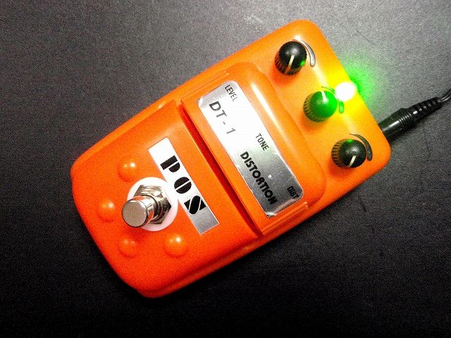 未使用品 POS DT-1 ディストーションエフェクター 説明書付き