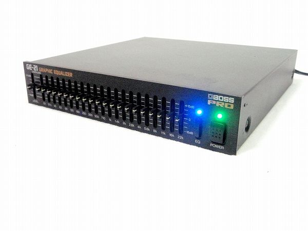 BOSS GRAPHIC EQUALIZER GE-21 - Pure Tone ELITE MODIFY BOSS GRAPHIC EQUALIZER GE-21 - Pure Tone ELITE MODIFY